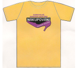 Nekupto T-shirt Dobrowolne stowarzyszenie fanatyczek zakupów uczciwa członkini 1 sztuka