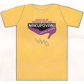 Nekupto T-shirt Dobrowolne stowarzyszenie fanatyczek zakupów uczciwa członkini 1 sztuka
