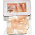 Absolute Cosmetics Nails umělé nehty francouzská manikúra přírodní 20 kusů