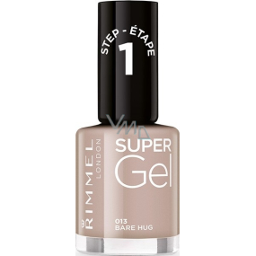 Rimmel London Super Gel lak na nehty 013 Bare Hug 12 ml