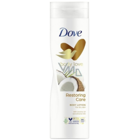 Dove Nourishing Secrets Pečující Rituál Kokos tělové mléko s kokosovým olejem a mandlovým mlékem 250 ml