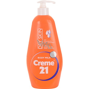 Creme 21 Mandlový olej + Vitamín E tělové mléko pro suchou pleť 600 ml
