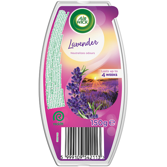 Air Wick Lavender - Levandule gelový osvěžovač vzduchu 150 g