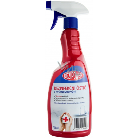 Dezipower Dezynfekujący środek czyszczący do twardych powierzchni z kwiatową wonią 750 ml