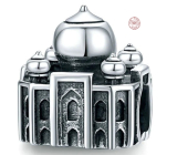 Charm Srebrny 925 Indie - Taj Mahal, koralik na bransoletkę podróżniczą