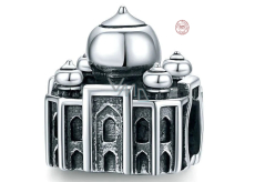 Charm Srebrny 925 Indie - Taj Mahal, koralik na bransoletkę podróżniczą