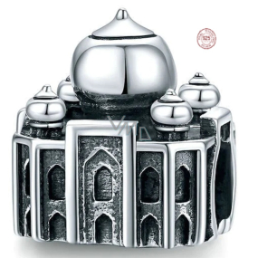 Charm Srebrny 925 Indie - Taj Mahal, koralik na bransoletkę podróżniczą
