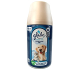 Glade Refreshing Air mazlíčci automatický osvěžovač vzduchu s vůní čistého prádla, chladivého vzduchu a konvalinky náhradní náplň sprej 269 ml