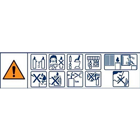 Bony znicz cmentarny wspomnieniowy, opakowanie 5 szt.