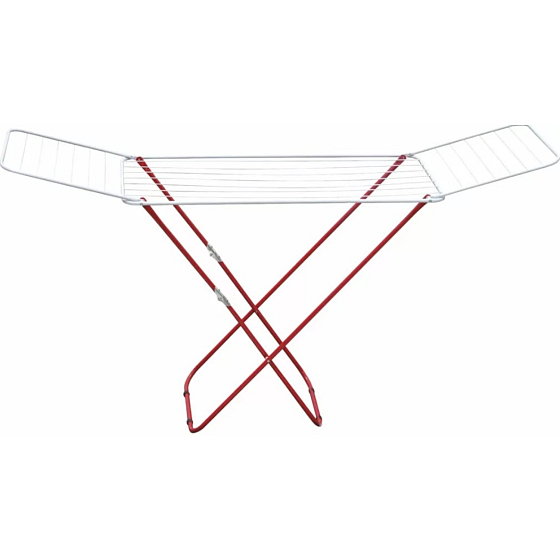 Tidy Home suszarka do prania metalowa czerwona, 18 m