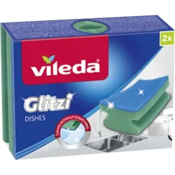 Vileda Glitzi gąbka do naczyń 2 szt.