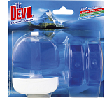 Dr. Devil 3w1 Polar Aqua płynny blok WC, koszyczek + wkład 3× 55 ml