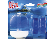 Dr. Devil 3w1 Polar Aqua płynny blok WC, koszyczek + wkład 3× 55 ml