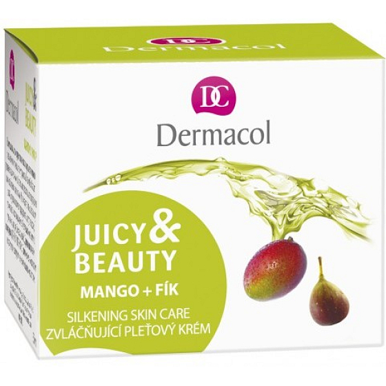 Dermacol Juicy & Beauty Mango a fík zvláčňující pleťový krém 50 ml