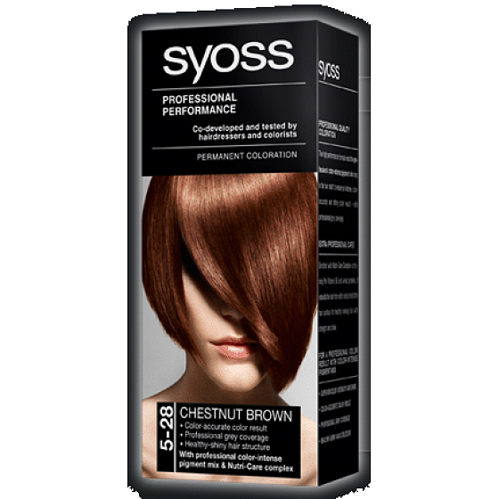 Syoss Professional barva na vlasy 5 - 28 kaštanově hnědý