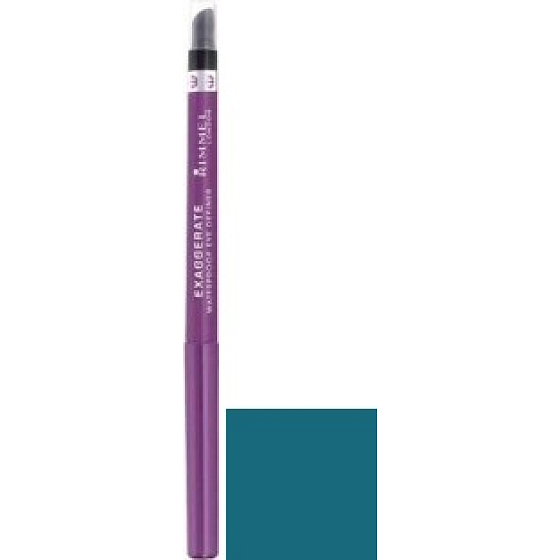 Rimmel London Exaggerate automatická voděodolná tužka na oči 250 Emerald 0,28 g