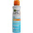 Garnier Ambre Solaire Light & Silky SPF30 sprej na opalování 150 ml