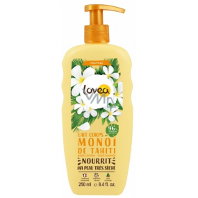 Lovea Bio Monoi vyživující tělové mléko pro suchou pokožku 250 ml