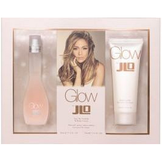 Jennifer Lopez Glow By JLo toaletní voda pro ženy 30 ml + tělové mléko 75 ml, dárková sada pro ženy