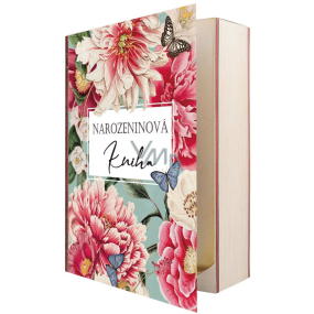 Bohemia Gifts Książka urodzinowa żel pod prysznic 250 ml + olejek do kąpieli 250 ml, książka zestaw kosmetyczny dla kobiet