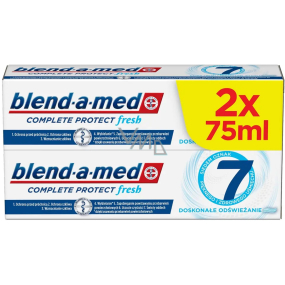 Blend-a-med Complete 7 Protect Extra Fresh zubní pasta 2 x 75 ml Blend-a-med Complete 7 Protect Extra Fresh zubní pasta 2 x 75 ml