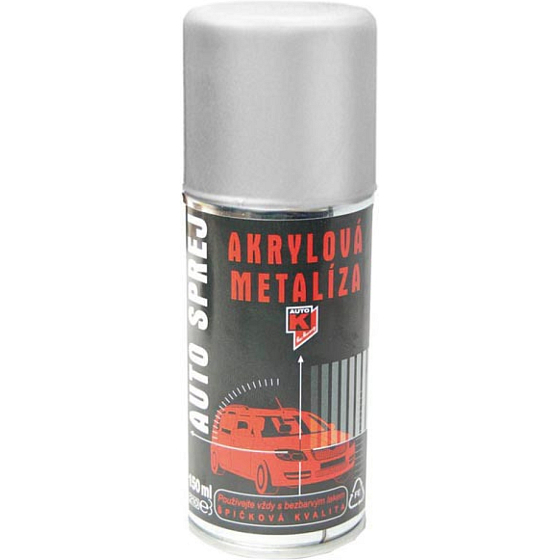 Kwasny Auto-K Color Škoda, akrylowy metalik, 9102 srebrny diament, 150 ml