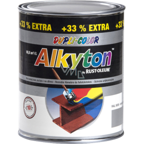 Dupli-Color Alkyton Lesk, samozákladowa farba na rdzę, Ral 9006 srebrna, 1 l