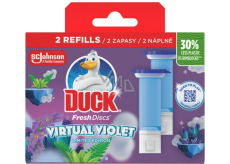 Duck WC blok Fresh Discs Virtual Violet, 2x 36 ml