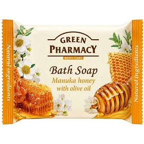 GREEN twarde mydło Manuka miód i oliwa z oliwek 100 g GREEN twarde mydło Manuka miód i oliwa z oliwek 100 g