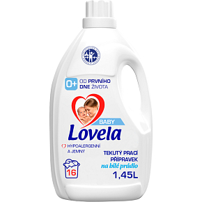 Lovela Baby Białe pranie żel, 16 prań, 1,45 l