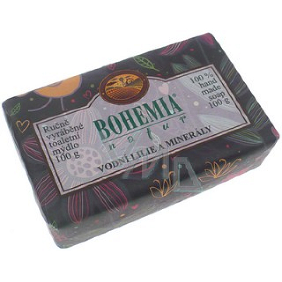 Bohemia Gifts Vodní lilie a Minerály toaletní mýdlo 100 g