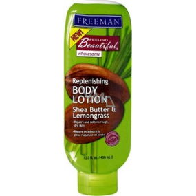 Freeman Feeling Beautiful Bambucké máslo a Citronová tráva Regenerační tělové mléko 400 ml
