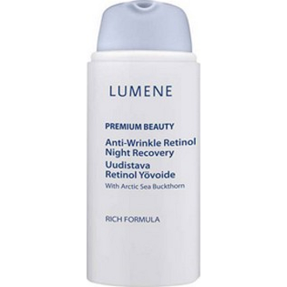 Lumene Premium Beauty Anti-Wrinkle s retinolem omlazující noční krém 30 ml