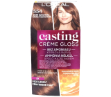 Loreal Paris Casting Creme Gloss farba do włosów 554 chilli czekolada