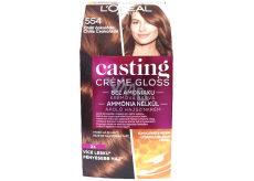 Loreal Paris Casting Creme Gloss farba do włosów 554 chilli czekolada