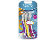 Gillette Venus 3 damskie jednorazowe maszynki do golenia z nawilżającą taśmą, 3 szt.
