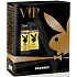 Playboy Vip for Him deodorant sprej pro muže 150 ml + sprchový gel 250 ml, kosmetická sada