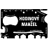 Albi Multinářadí do peněženky Hodinový manžel 8,5 cm x 5,3 cm x 0,2 cm