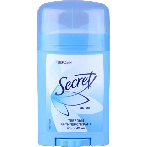 Secret Active antiperspirant deodorant tuhý stick pro ženy 40 ml