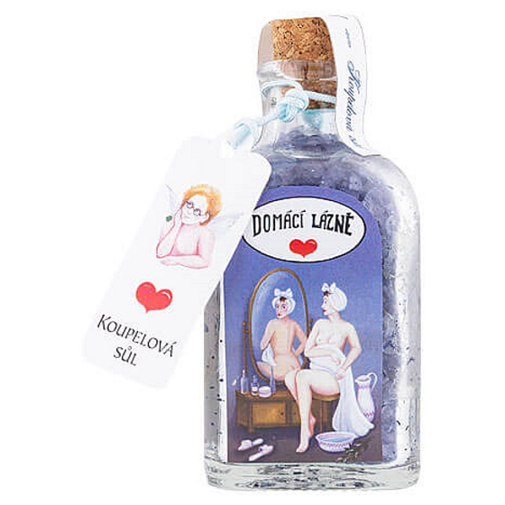 Bohemia Gifts Domowe spa - Lawenda z ekstraktem z ziół do kąpieli 110 g