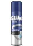 Gillette Series Cleansing gel do golenia z węglem drzewnym dla mężczyzn 200 ml