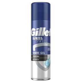 Gillette Series Cleansing gel do golenia z węglem drzewnym dla mężczyzn 200 ml