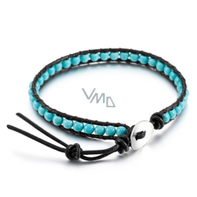 Bransoletka z turkwenitu, naturalny kamień, ręcznie robiona, zapinana, kuleczka 4 mm / 17 - 23 cm, kamień młodych ludzi, szukający cel życiowy Bransoletka z turkwenitu, naturalny kamień, ręcznie robiona, zapinana, kuleczka 4 mm / 17 - 23 cm, kamień młodych ludzi, szukający cel życiowy