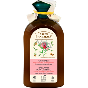 Green Pharmacy Olej arganowy i jabłko granatu odżywka do suchych i zniszczonych włosów 300 ml