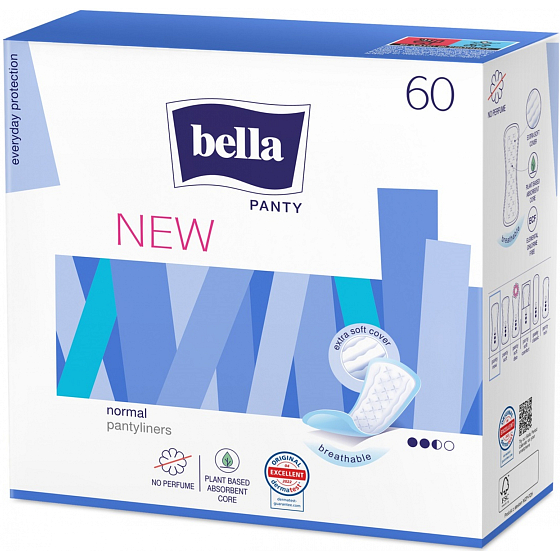 Bella Panty wkładki higieniczne 60 sztuk
