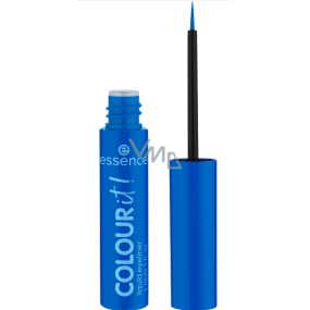 Essence Colour it! płynne eyeliner 01 Królewski Niebieski 3 ml