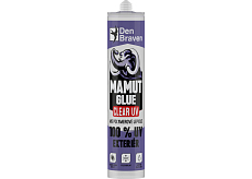 Den Braven Mamut Glue Clear 100 % UV Exteriér przezroczyste lepidło, 290 ml
