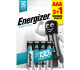 Energizer Baterie Max Plus AAA mikrotužková baterie, 3+1 ks