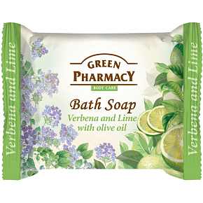 Green Pharmacy mydło do rąk z oliwą z oliwek Verbena & Lime, 100 g Green Pharmacy mydło do rąk z oliwą z oliwek Verbena & Lime, 100 g