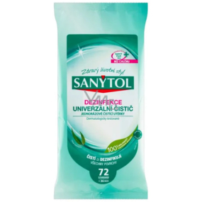 Sanytol Chusteczki dezynfekujące jednorazowe eukaliptus 36 sztuk